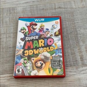 Wii U Super Mario 3D World.